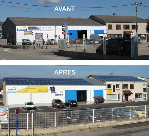 Locaux Lumensol-panneaux solaires photovoltaiques