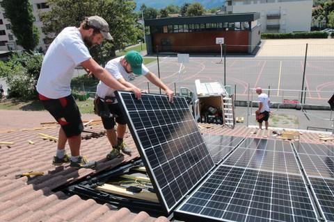 Energ'y citoyenne et Lumensol panneaux photvoltaique